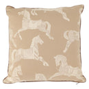 HERMES Cushion Cotton Beige Auth ka157-13