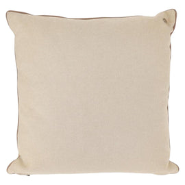 HERMES Cushion Cotton Beige Auth ka157 - 0