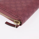 GUCCI Micro GG Canvas Coin Purse Pink 255452 Auth ka1570M-7