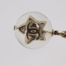 CHANEL COCO Mark Pierce Earring metal Gold CC Auth ka1574-11