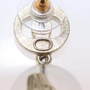 CHANEL COCO Mark Pierce Earring metal Gold CC Auth ka1574-15