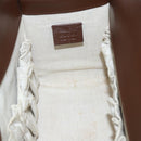 GUCCI GG Supreme Horsebit Hand Bag PVC Gold Beige 627323 Auth ka1576M-19