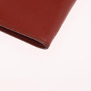 HERMES Onimetu Shoulder Bag Leather Brown Auth ka1579-10