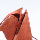 HERMES Onimetu Shoulder Bag Leather Brown Auth ka1579-15