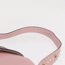 VALENTINO Handtasche Leder 2-Wege Pink Gold Auth ka1580-14