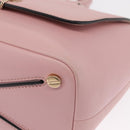 VALENTINO Handtasche Leder 2-Wege Pink Gold Auth ka1580-15
