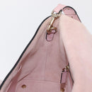 VALENTINO Handtasche Leder 2-Wege Pink Gold Auth ka1580-22