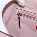 VALENTINO Handtasche Leder 2-Wege Pink Gold Auth ka1580-23