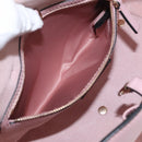VALENTINO Handtasche Leder 2-Wege Pink Gold Auth ka1580-24