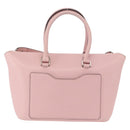 VALENTINO Handtasche Leder 2-Wege Pink Gold Auth ka1580-2