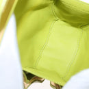 BOTTEGA VENETA Clutch Bag Leather Green Auth ka1582M-9