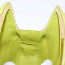 BOTTEGA VENETA Clutch Bag Leather Green Auth ka1582M-11