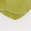 BOTTEGA VENETA Clutch Bag Leather Green Auth ka1582M-7