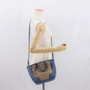 GUCCI GG Canvas Brie Hand Bag Outlet 2way Beige Gold 449241 Auth ka1584-25