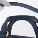 GUCCI GG Canvas Brie Hand Bag Outlet 2way Beige Gold 449241 Auth ka1584-8