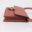 GUCCI Shoulder Wallet Bag Leather Pink Gold 369664 Auth ka1585M-4