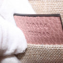 GUCCI Interlocking Chain Shoulder Bag Leather Pink Gold 510304 Auth ka1595M-24