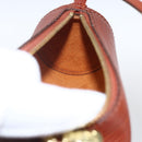 LOUIS VUITTON Epi Soufflot Pouch Accessory Pouch Brown LV Auth ka1602-20