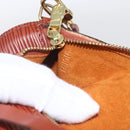 LOUIS VUITTON Epi Soufflot Pouch Accessory Pouch Brown LV Auth ka1602-12