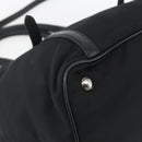 PRADA Hand Bag Nylon 2way Black Silver Auth ka1605V-16