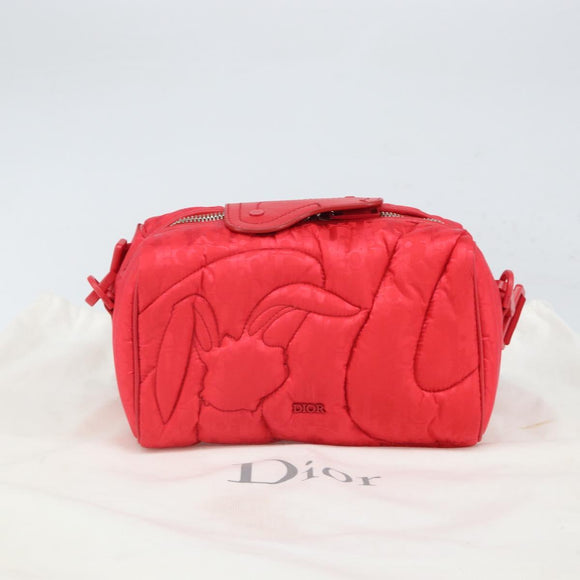 Christian Dior Trotter Canvas Oblique Dior x ERL Mirage Bag Nylon Auth ka1608SAM