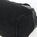 BVLGARI Logo Mania Hand Bag Canvas Black Silver Auth ka1611-15