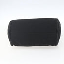 BVLGARI Logo Mania Hand Bag Canvas Black Silver Auth ka1611-5