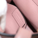 Salvatore Ferragamo Vala Hand Bag Leather 2way Pink Gold Auth ka1614-12