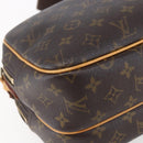 LOUIS VUITTON Monogram Reporter PM Shoulder Bag M45254 LV Auth ka162-16