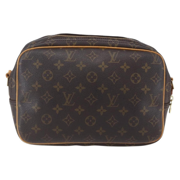 LOUIS VUITTON Monogram Reporter PM Shoulder Bag M45254 LV Auth ka162