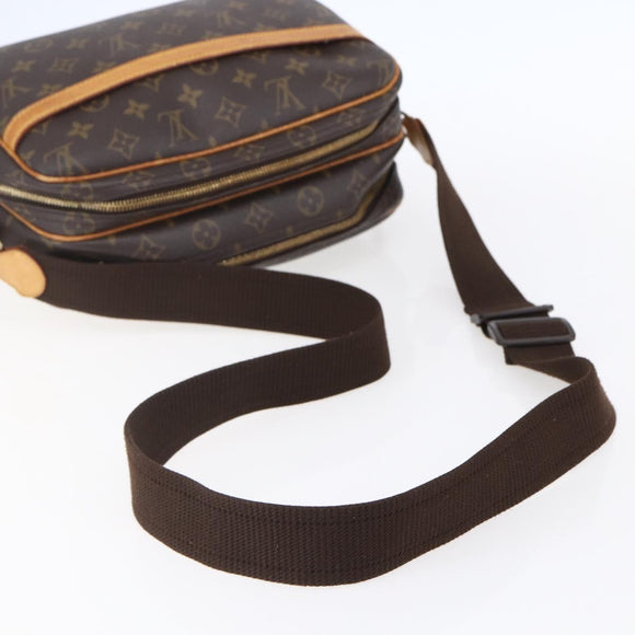 LOUIS VUITTON Monogram Reporter PM Shoulder Bag M45254 LV Auth ka162