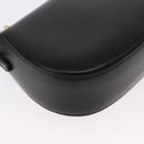 DOLCE&GABBANA Shoulder Bag Leather Gold Black Auth ka1627V-13