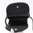 DOLCE&GABBANA Shoulder Bag Leather Gold Black Auth ka1627V-16