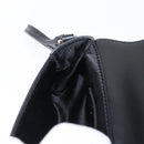 DOLCE&GABBANA Shoulder Bag Leather Gold Black Auth ka1627V-20