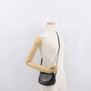 DOLCE&GABBANA Shoulder Bag Leather Gold Black Auth ka1627V-21