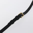 DOLCE&GABBANA Shoulder Bag Leather Gold Black Auth ka1627V-9