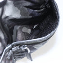 PRADA Camouflage Shoulder Bag Nylon Green Silver Auth ka1631V-26