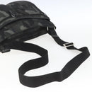 PRADA Camouflage Shoulder Bag Nylon Green Silver Auth ka1631V-7