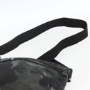 PRADA Camouflage Shoulder Bag Nylon Green Silver Auth ka1631V-14