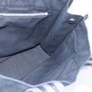 HERMES Fourre Tout PM Hand Bag Canvas Black Silver Auth ka1633-11