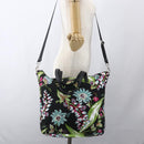 PRADA Tote Bag Nylon 2way Multicolor Silver Auth ka1634V-28