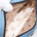 GUCCI Small Camera bag GG Marmont Bag Denim Light Blue 447632 Auth ka1639SAV-19