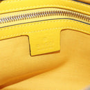 GUCCI Waist bag Leather Yellow Silver 598080 Auth ka1647M-18