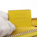 GUCCI Waist bag Leather Yellow Silver 598080 Auth ka1647M-25