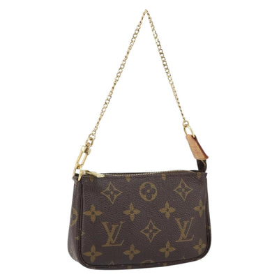 LOUIS VUITTON Monogram Mini Pochette Accessoires Pouch M58009 LV Auth ka1652V