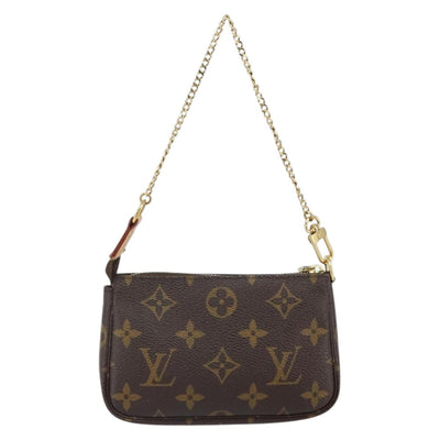 LOUIS VUITTON Monogram Mini Pochette Accessoires Pouch M58009 LV Auth ka1652V - 0