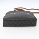 CELINE Triomphe Vertical Cabas Tote Bag PVC 2way Brown Auth ka1656SAM-11