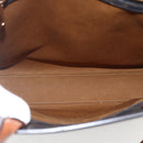 CELINE Triomphe Vertical Cabas Tote Bag PVC 2way Brown Auth ka1656SAM-17