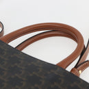 CELINE Triomphe Vertical Cabas Tote Bag PVC 2way Brown Auth ka1656SAM-8