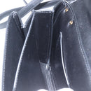 BOTTEGA VENETA Mount Shoulder Bag Leather 2way Black Gold Auth ka1658V-19